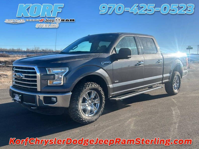 2016 Ford F-150 for sale at Tony Peckham @ Korf Motors in Sterling CO