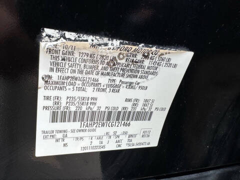 2012 Ford Taurus SEL