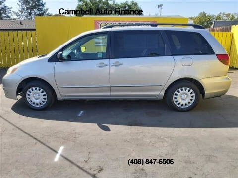 2005 Toyota Sienna for sale at Campbell Auto Finance in Gilroy CA
