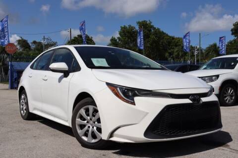 2021 Toyota Corolla for sale at OCEAN AUTO SALES in Miami FL