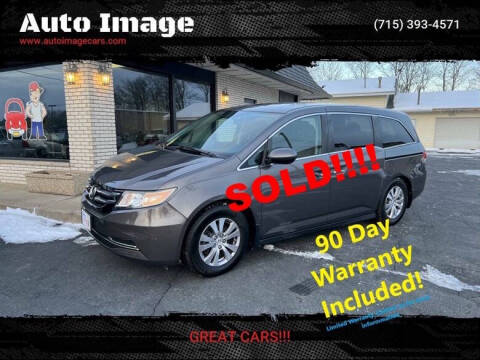 2015 Honda Odyssey for sale at Auto Image in Schofield WI