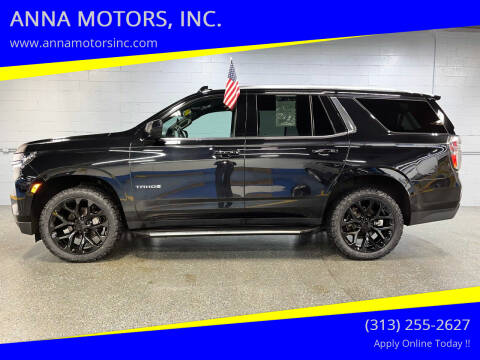 2021 Chevrolet Tahoe for sale at ANNA MOTORS, INC. in Detroit MI