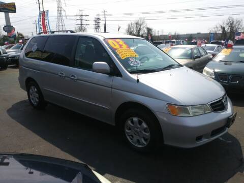 2003 Honda Odyssey for sale at Texas 1 Auto Finance in Kemah TX