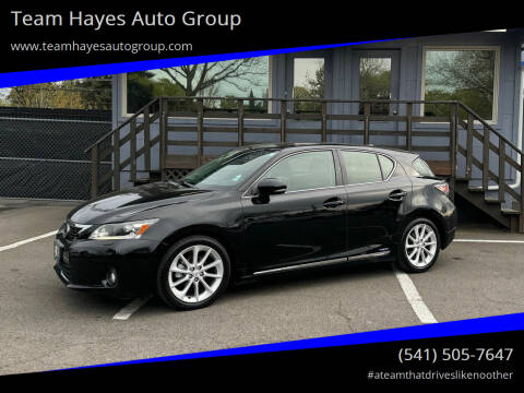 2011 Lexus CT 200h for sale at Team Hayes Auto Group in Eugene OR