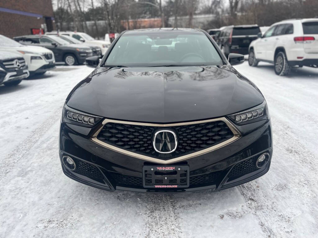 2018 Acura TLX for sale at Whi-Con Auto Brokers in Shakopee, MN