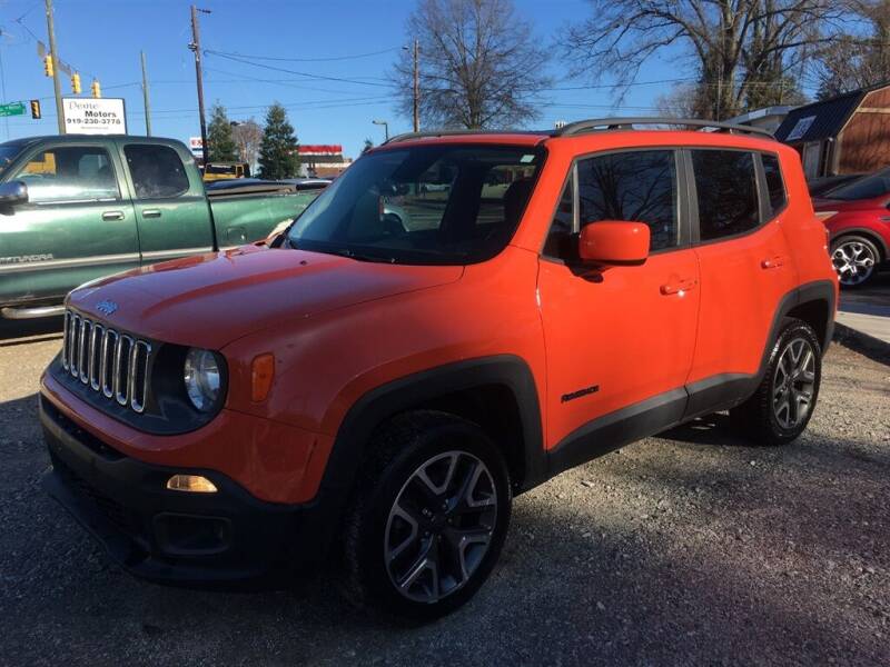 2017 Jeep Renegade for sale at Deme Motors in Raleigh NC