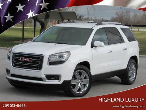 2017 GMC Acadia Limited for sale at Highland Luxury in Highland IN
