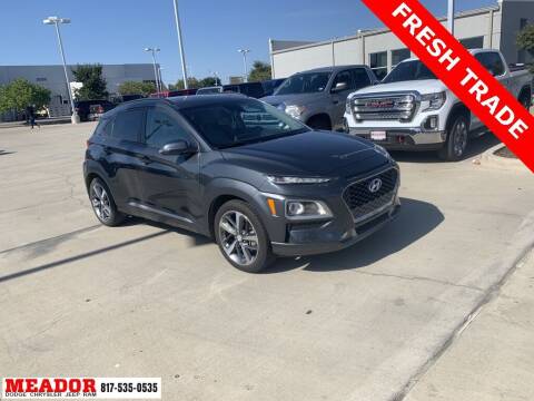 2020 Hyundai Kona for sale at Meador Dodge Chrysler Jeep RAM in Fort Worth TX