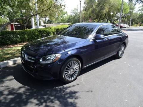 2016 Mercedes-Benz C-Class for sale at DONNY MILLS AUTO SALES in Largo FL
