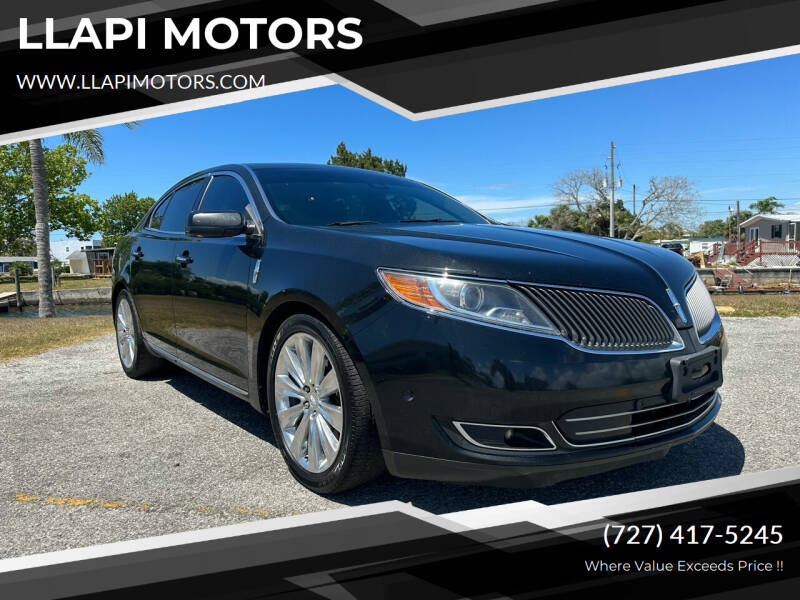 2015 Lincoln MKS for sale at LLAPI MOTORS in Hudson FL