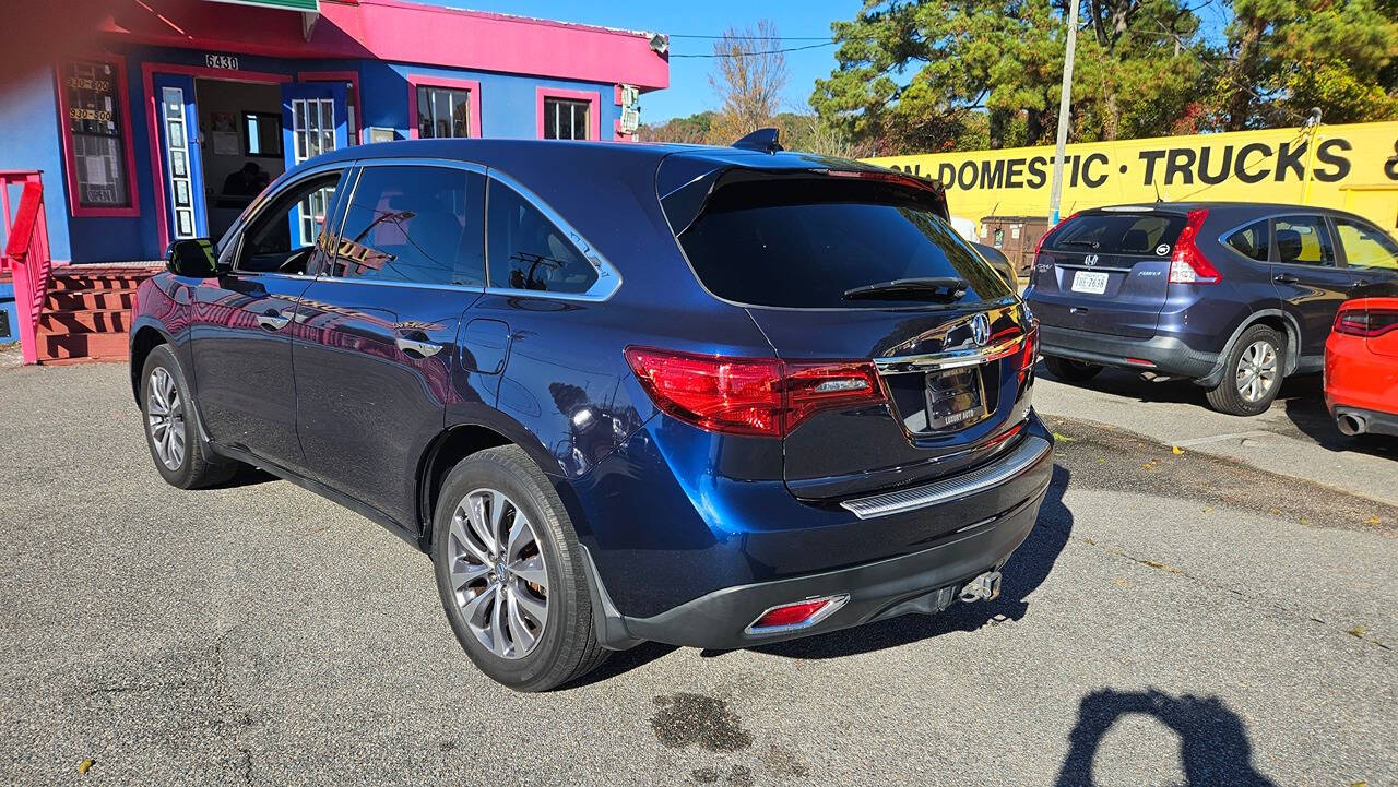 2014 Acura MDX for sale at Luxury Auto Sales, Inc in Norfolk, VA