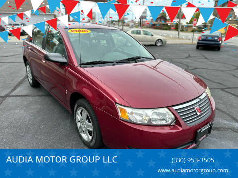 2006 Saturn Ion for sale at AUDIA MOTOR GROUP LLC in Austintown OH