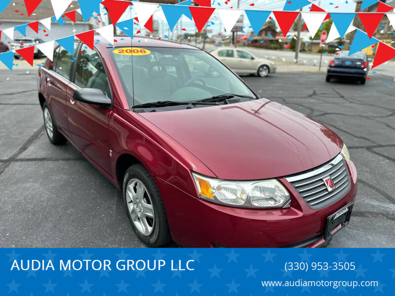 2006 Saturn Ion for sale at AUDIA MOTOR GROUP LLC in Austintown OH