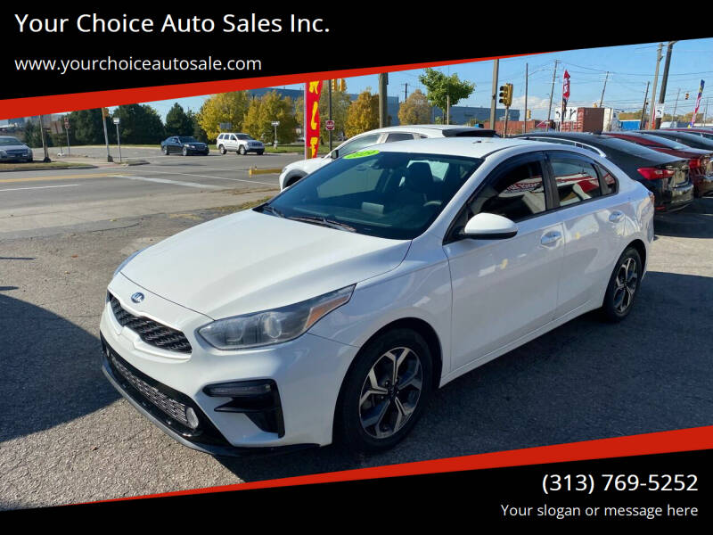 2019 Kia Forte for sale at Your Choice Auto Sales Inc. in Dearborn MI