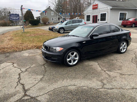2009 BMW 1 Series for sale at Wilson Motor Car Company in Moosup CT
