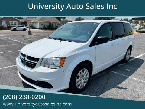 2018 Dodge Grand Caravan for sale at University Auto Sales Inc in Pocatello ID