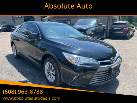 2016 Toyota Camry for sale at Absolute Auto in Baraboo WI
