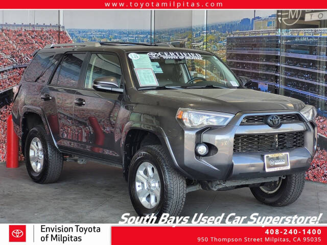 2018 Toyota 4Runner for sale at Envision Toyota of Milpitas in Milpitas, CA