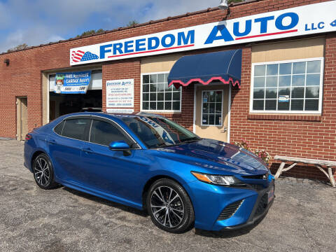 2019 Toyota Camry for sale at FREEDOM AUTO LLC in Wilkesboro NC
