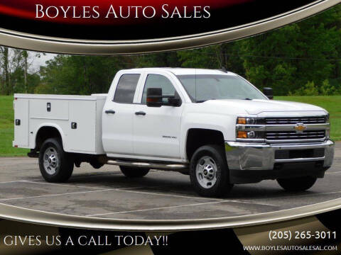 2018 Chevrolet Silverado 2500HD for sale at Boyles Auto Sales in Jasper AL