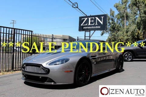 2015 Aston Martin V12 Vantage S for sale at Zen Auto Sales in Sacramento CA