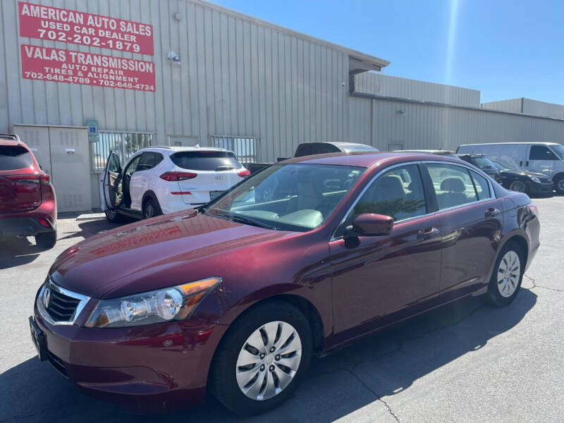 2009 Honda Accord for sale at American Auto Sales in Las Vegas NV