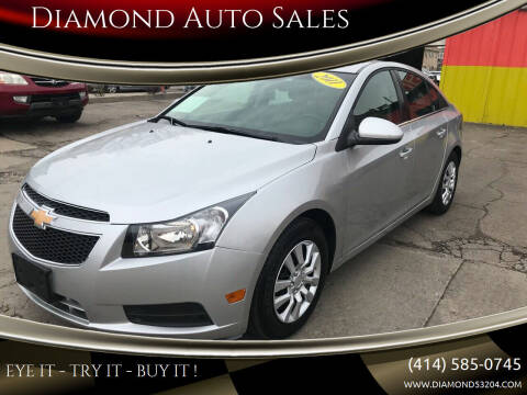 2011 Chevrolet Cruze for sale at DIAMOND AUTO SALES LLC in Milwaukee WI