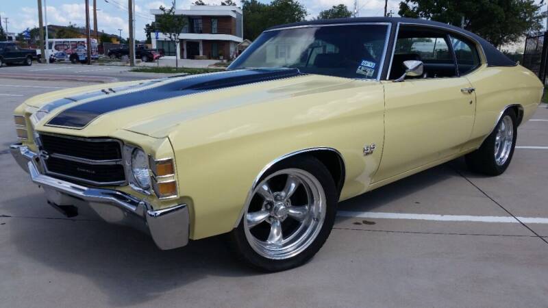 1971 Chevrolet Chevelle for sale at Allison's AutoSales in Plano TX
