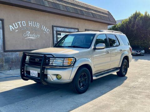 2002 Toyota Sequoia for sale at Auto Hub, Inc. in Anaheim CA