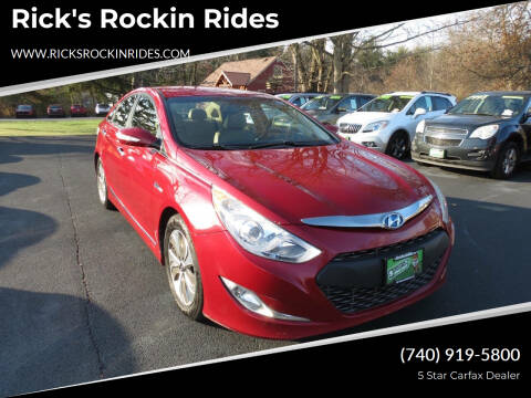 2013 Hyundai Sonata Hybrid for sale at Rick's Rockin Rides in Reynoldsburg OH