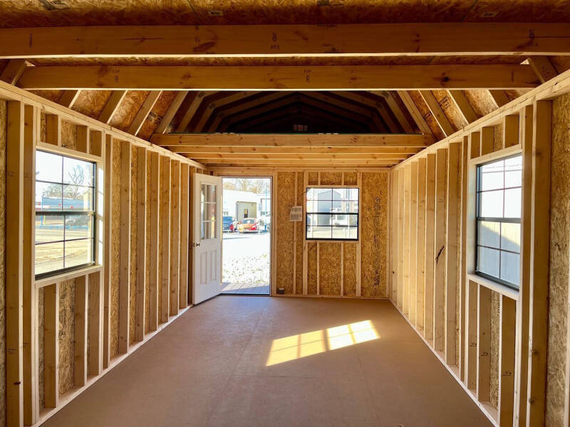 2025 Derksen 12x32 Lofted Barn Cabin