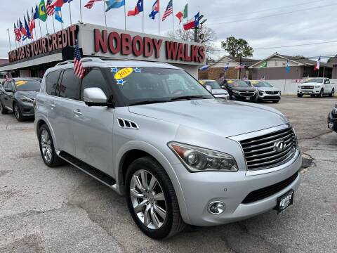 2012 Infiniti QX56 for sale at Giant Auto Mart 2 in Houston TX
