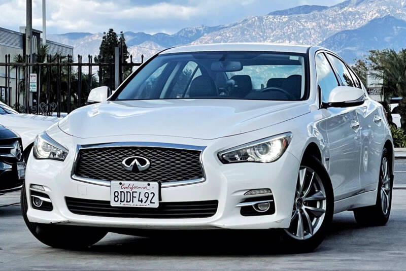 2014 Infiniti Q50 Hybrid for sale at Fastrack Auto Inc in Rosemead CA