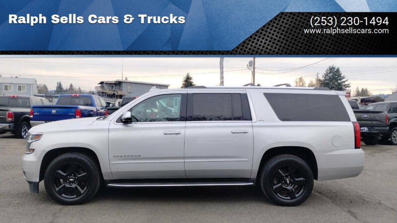 2016 Chevrolet Suburban for sale at Ralph Sells Cars & Trucks in Puyallup WA