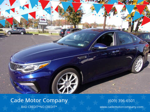 2019 Kia Optima for sale at Cade Motor Company in Lawrenceville NJ
