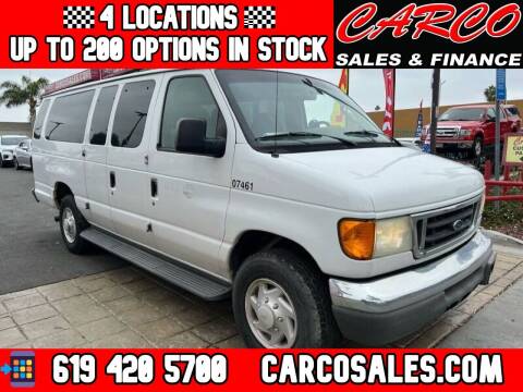 2006 Ford E-Series for sale at CARCO SALES & FINANCE in Chula Vista CA