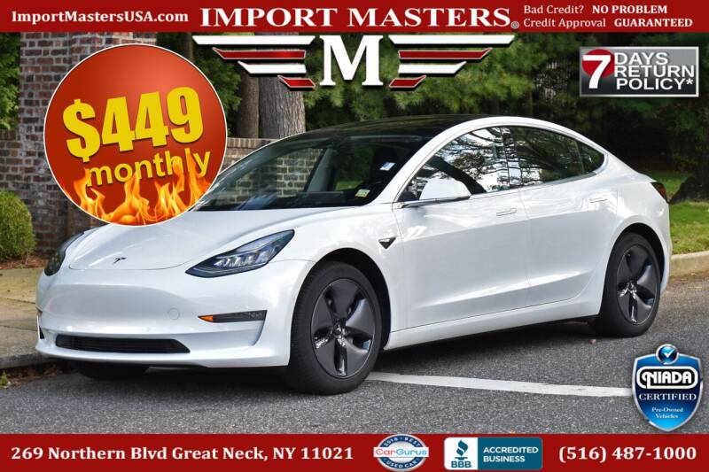 2019 Tesla Model 3 for sale at Import Masters in Great Neck NY