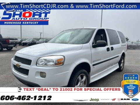 2008 Chevrolet Uplander for sale at Tim Short Chrysler Dodge Jeep RAM Ford of Morehead in Morehead KY