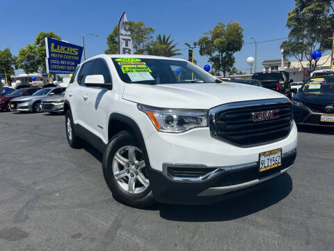 2019 GMC Acadia for sale at Lucas Auto Center 2 in South Gate CA