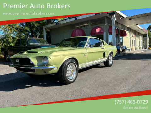 1968 Ford Mustang for sale at Premier Auto Brokers in Virginia Beach VA