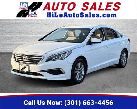 2017 Hyundai Sonata for sale at Hi-Lo Auto Sales in Frederick MD