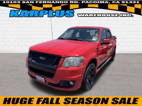 2009 Ford Explorer Sport Trac for sale at Karplus Warehouse in Pacoima CA