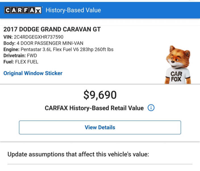 2017 Dodge Grand Caravan GT
