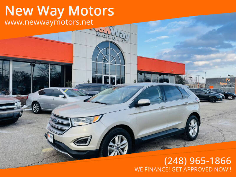 2017 Ford Edge for sale at New Way Motors in Ferndale MI