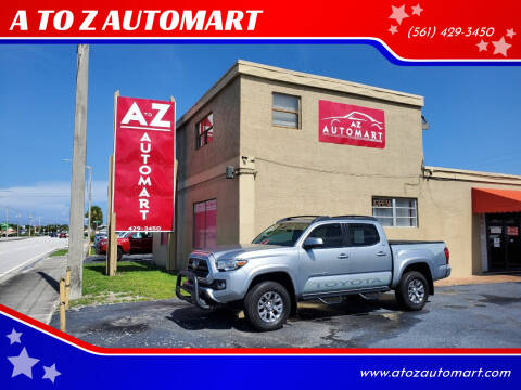2018 Toyota Tacoma for sale at A TO Z  AUTOMART in West Palm Beach FL