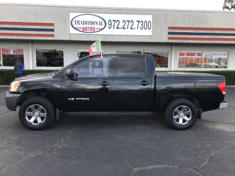 2008 Nissan Titan for sale at Traditional Autos in Dallas TX