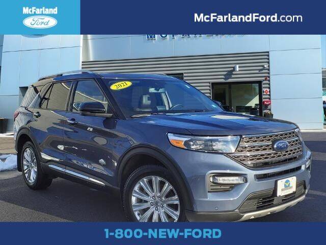 2021 Ford Explorer for sale at MC FARLAND FORD in Exeter NH