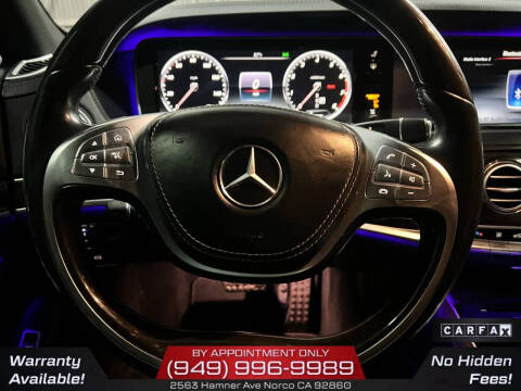 2017 Mercedes-Benz S-Class S 550