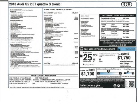 2018 Audi Q5