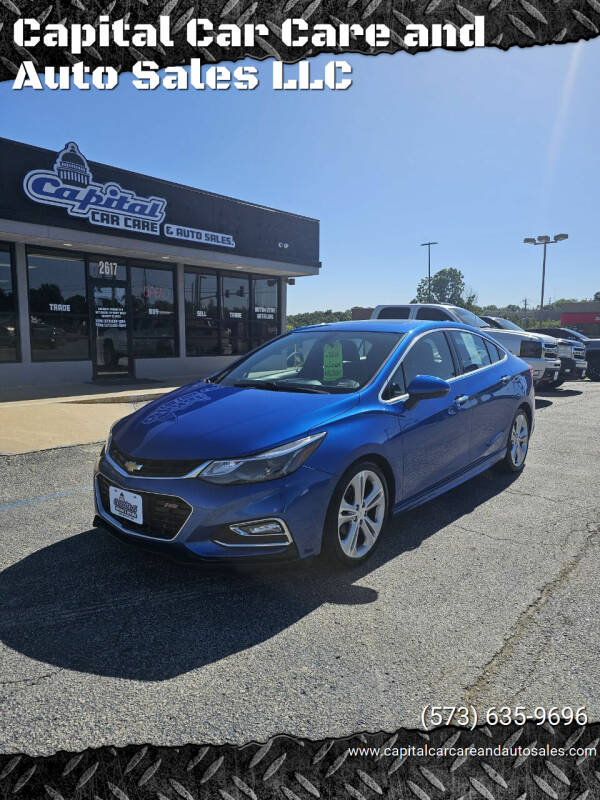 2016 Chevrolet Cruze for sale at Capital Car Care and Auto Sales LLC in Jefferson City MO